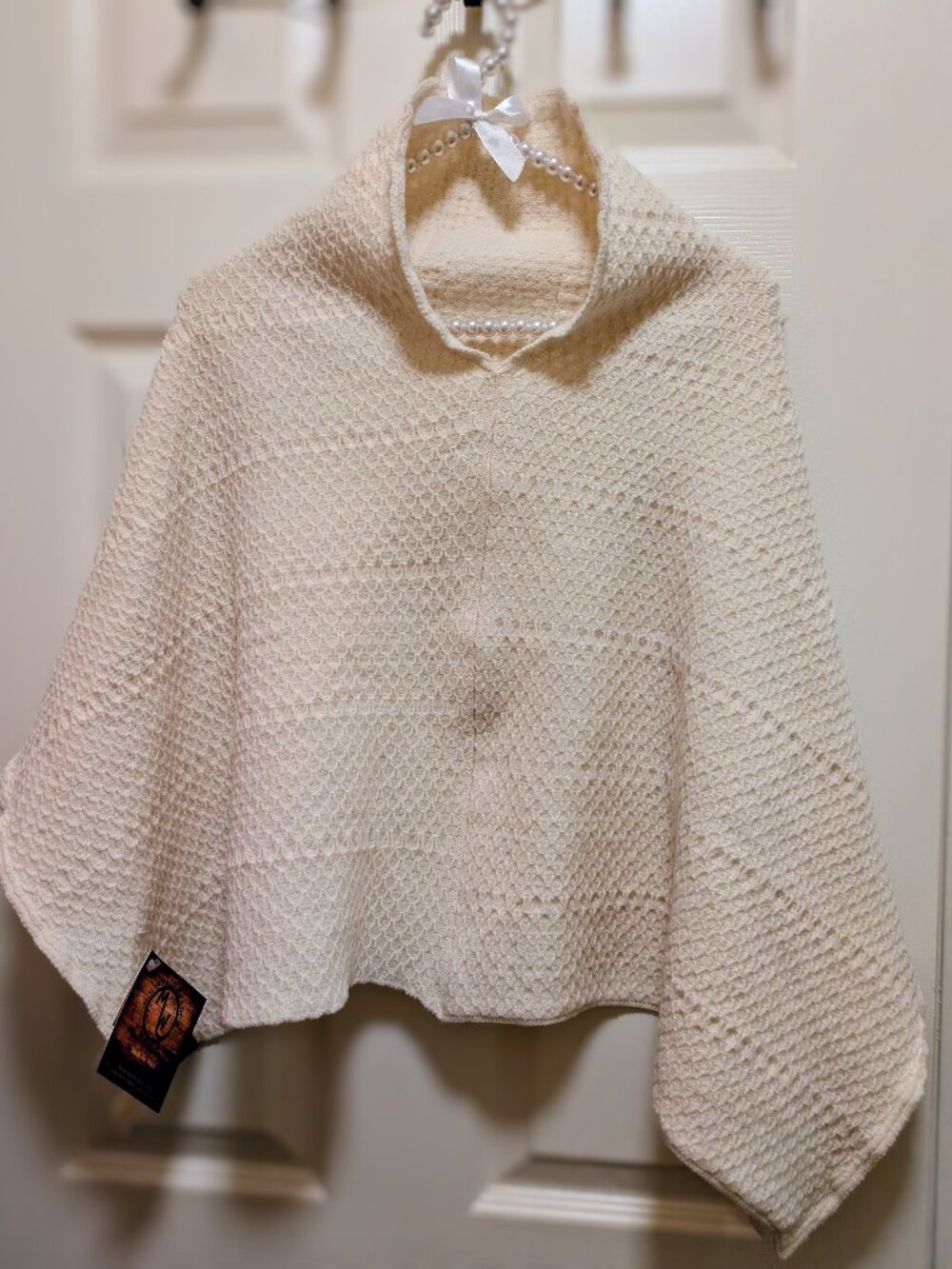 Nellie Poncho From Mountain Meadow - 100% Merino wool layering piece